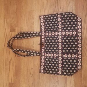 Vera Bradley Classic Black Large Tote